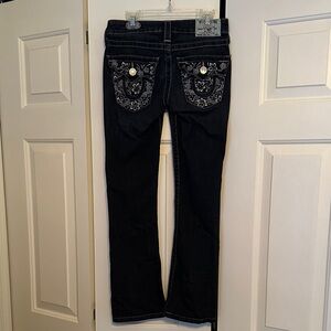 True Religion Boot Cut Jeans with Embroidery